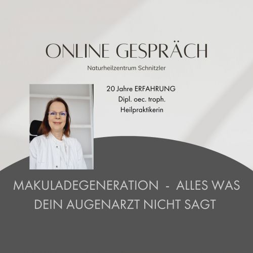 Online Beratung bei Makuladegeneration 